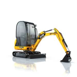 Yellow and black 1.5 T Excavator