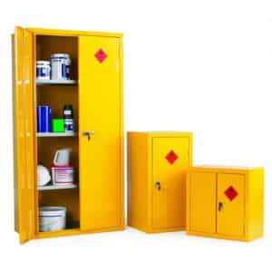 Three COSHH Cabinets